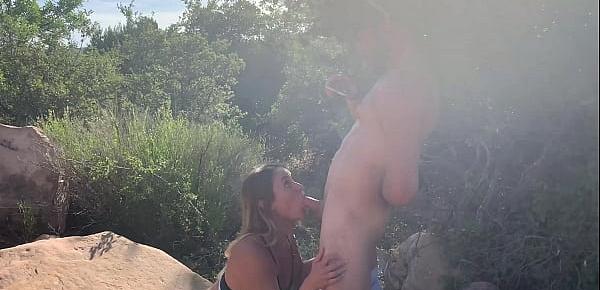  Nathan Bronson fucks Kenzie Madison Hiking